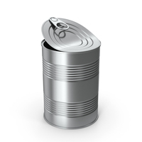 Opened Tin Can PNG & PSD Images