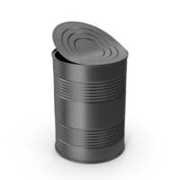 Metal Tin Can Opened PNG & PSD Images