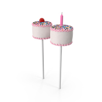 Mini Cake Pops PNG & PSD Images