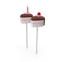 Mini Cake Pops PNG & PSD Images