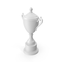 Award Trophy Cup White PNG & PSD Images