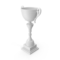 Award Trophy Cup White PNG & PSD Images