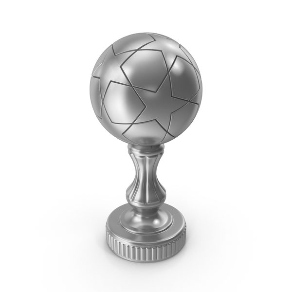 Soccer Trophy Silver PNG & PSD Images