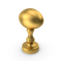Rugby Trophy Gold PNG & PSD Images