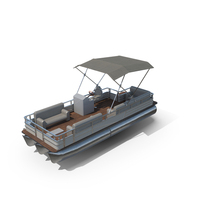 Pontoon Boat PNG & PSD Images