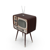 Retro Analog Television PNG & PSD Images