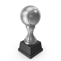 Tennis Trophy Silver PNG & PSD Images