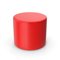 Red Shape Cylinder PNG & PSD Images
