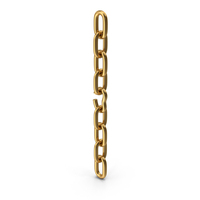 Gold Broken Chain PNG & PSD Images