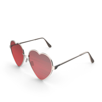 Heart Shaped Sunglasses PNG & PSD Images