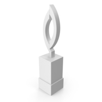 Award Trophy White PNG & PSD Images
