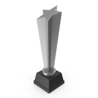 Star Trophy Silver PNG & PSD Images