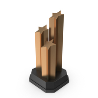 Star Trophy Bronze PNG & PSD Images