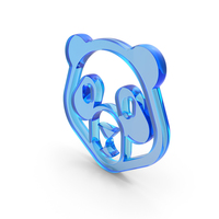 Panda Face Logo PNG & PSD Images