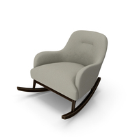 Grey Rocking Chair PNG & PSD Images