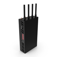 Mobile Phone Signal Detector Black New PNG & PSD Images