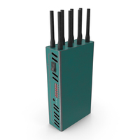 Mobile Phone Signal Detector Blue Used PNG & PSD Images