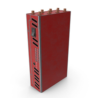 Mobile Phone Signal Detector Red Used PNG & PSD Images