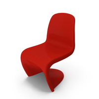 Panton Chair Red PNG & PSD Images