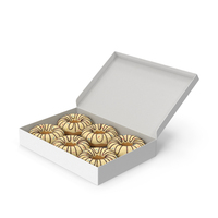 Donuts In The Box PNG & PSD Images