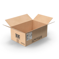 Cardboard Box Open PNG & PSD Images