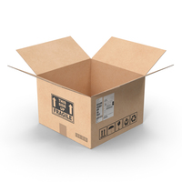 Cardboard Box Open PNG & PSD Images