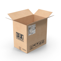 Cardboard Box Open PNG & PSD Images