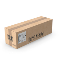 Cardboard Box Closed PNG & PSD Images