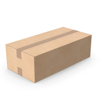 Cardboard Box Simple Closed PNG & PSD Images