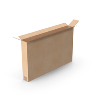 Cardboard Box Simple Open PNG & PSD Images
