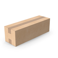 Cardboard Box Simple Closed PNG & PSD Images