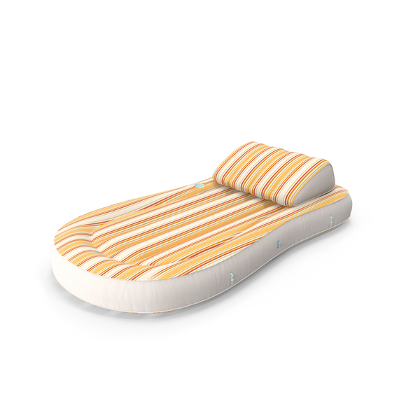 Inflatable Floating Air Mattress Pool Lounger PNG & PSD Images