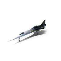 Prototype Boom Supersonic Jet XB 1 PNG & PSD Images