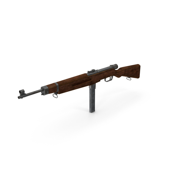 39M Submachine Gun PNG & PSD Images