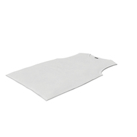 White Sleeveless Flat Male Vest PNG & PSD Images