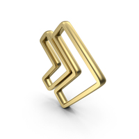 Outline Double Right Arrow Symbol PNG & PSD Images