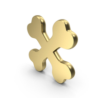 Crossbones Symbol PNG & PSD Images