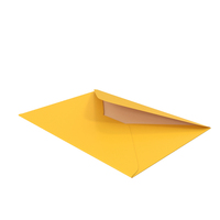 Envelope Closed Yellow PNG & PSD Images