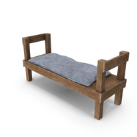19th Century Military Bed PNG & PSD Images