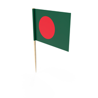 Bangladesh Tooth Pick Flag PNG & PSD Images