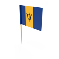 Barbados Tooth Pick Flag PNG & PSD Images