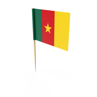 Cameroon Tooth Pick Flag PNG & PSD Images