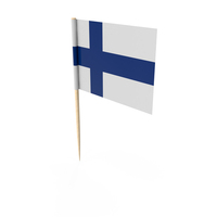 Finland Tooth Pick Flag PNG & PSD Images