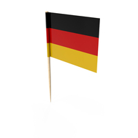 Germany Tooth Pick Flag PNG & PSD Images
