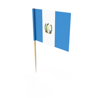Guatemala Tooth Pick Flag PNG & PSD Images