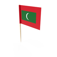 Maldives Tooth Pick Flag PNG & PSD Images