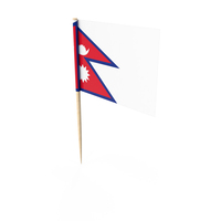 Nepal Tooth Pick Flag PNG & PSD Images