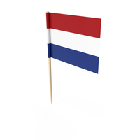 Netherlands Tooth Pick Flag PNG & PSD Images