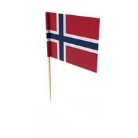 Norway Tooth Pick Flag PNG & PSD Images