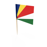 Seychelles Tooth Pick Flag PNG & PSD Images
